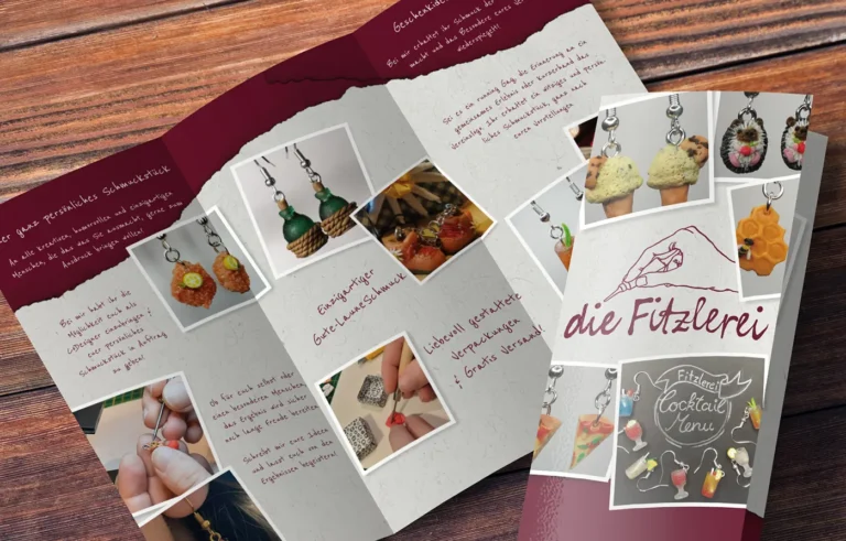 Webdesign-Projekt Fitzlerei: Neuer Webshop und gestalteter Flyer
